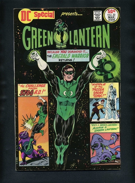 DC Special #20 F/VF 1976 DC Green Lantern Comic Book